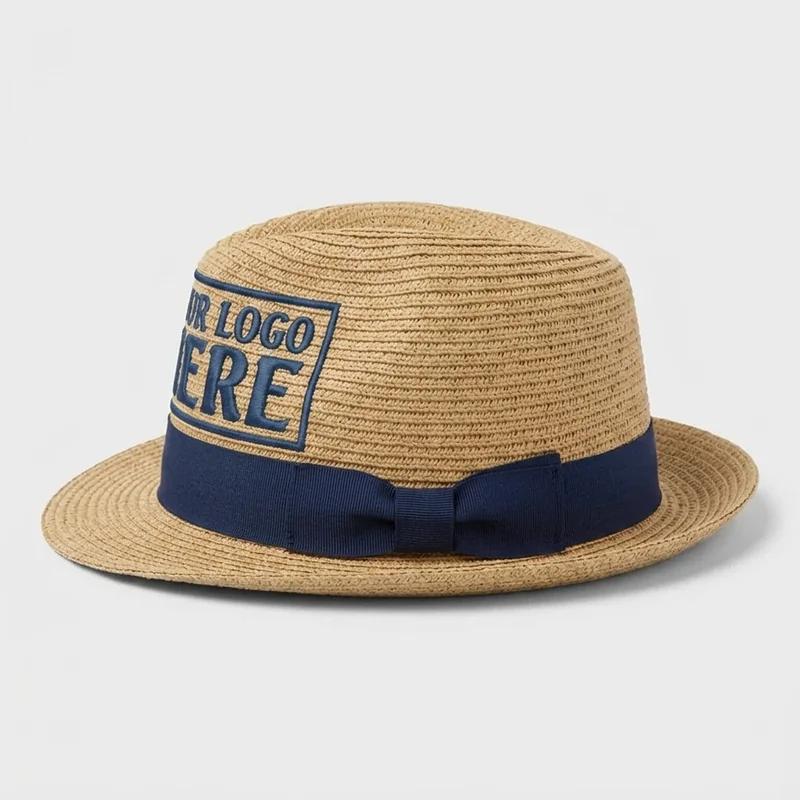 Classic Straw Fedora thumb 2