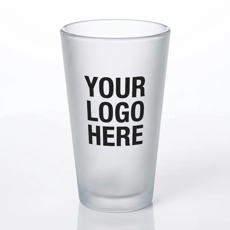 Summit 16oz Frosted Pint Glass Pro thumb 2