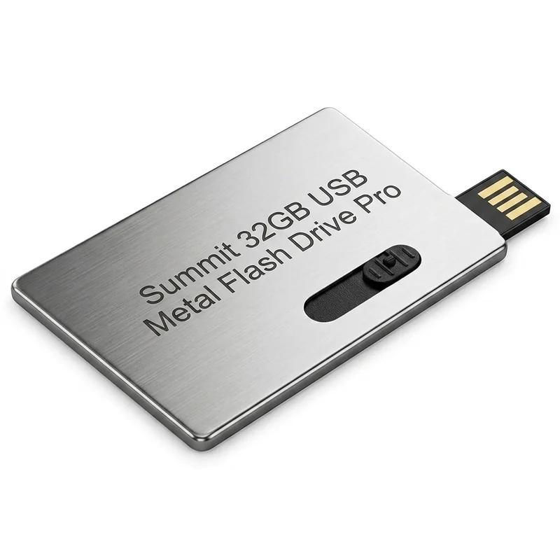 Summit 32GB USB Metal Flash Drive Pro thumb 2