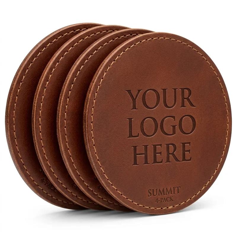 Summit 4-Pack Leather Coasters thumb 2