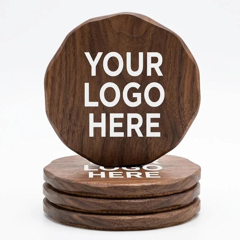 Summit 4-Pack Wooden Coasters thumb 4