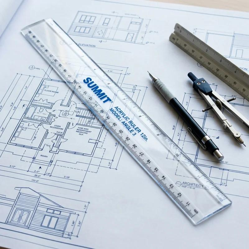 Summit Acrylic Ruler 12in thumb 3