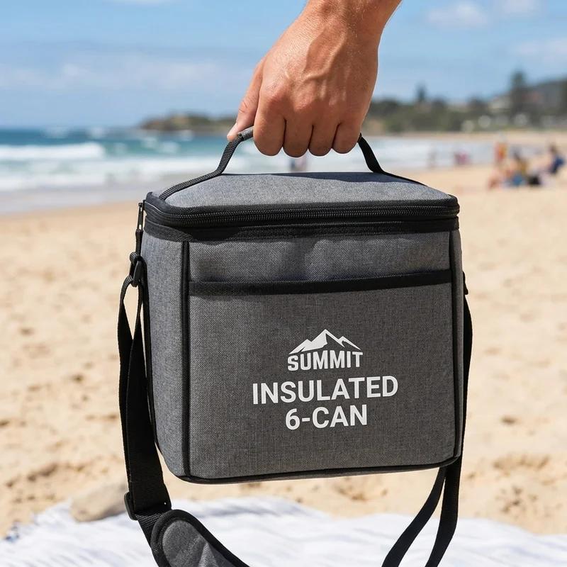 Summit Insulated 6-Can Cooler Bag thumb 3