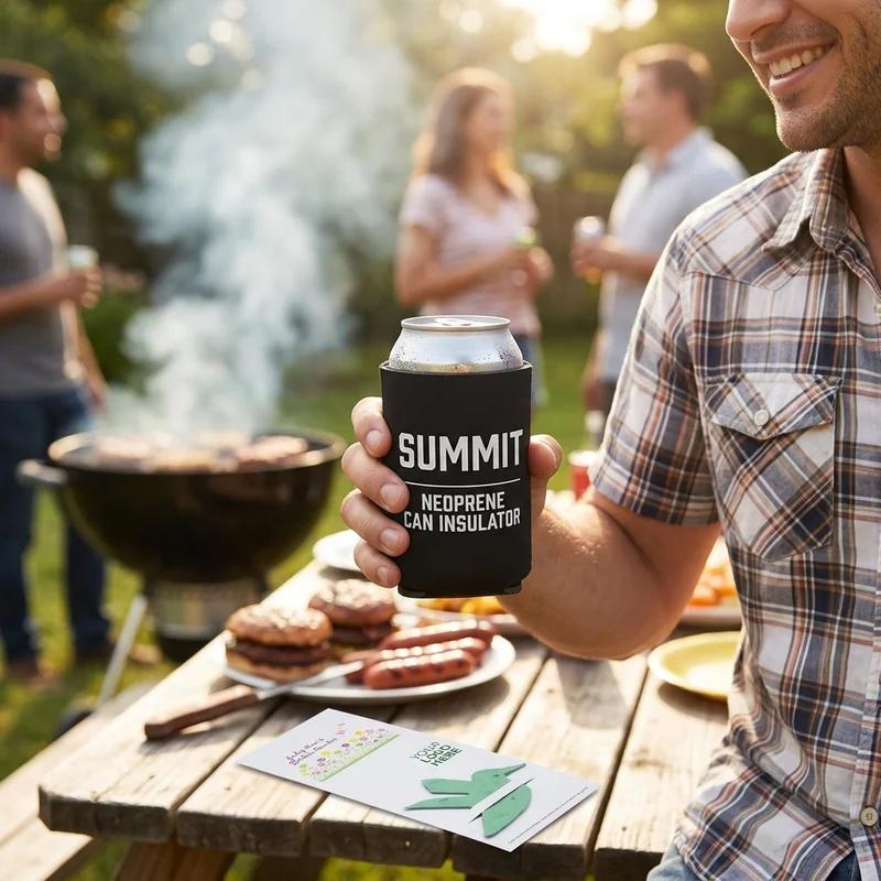 Summit Neoprene Can Insulator Black thumb 3