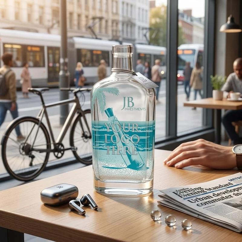 Urban Commuter Sleek Glass Bottle thumb 3