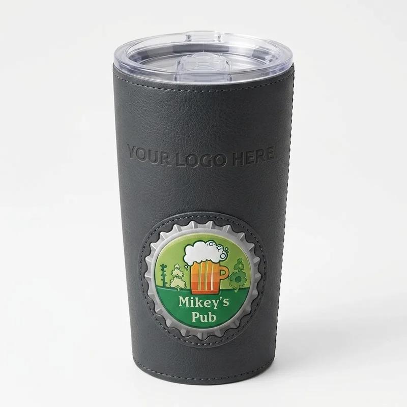 Urban Loft 16oz Leatherette Tumbler thumb 2