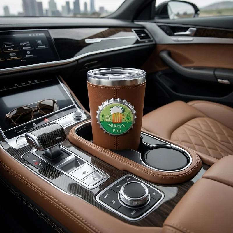 Urban Loft 16oz Leatherette Tumbler thumb 3