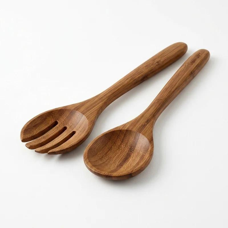 Urban Loft Bamboo Salad Servers thumb 2