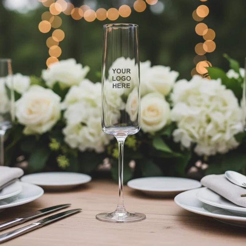 Wedding Crystal Champagne Flute 7oz thumb 4