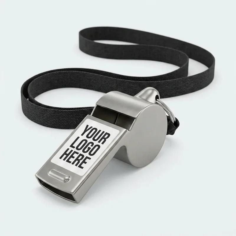 Coaches Whistle with Lanyard thumb 2