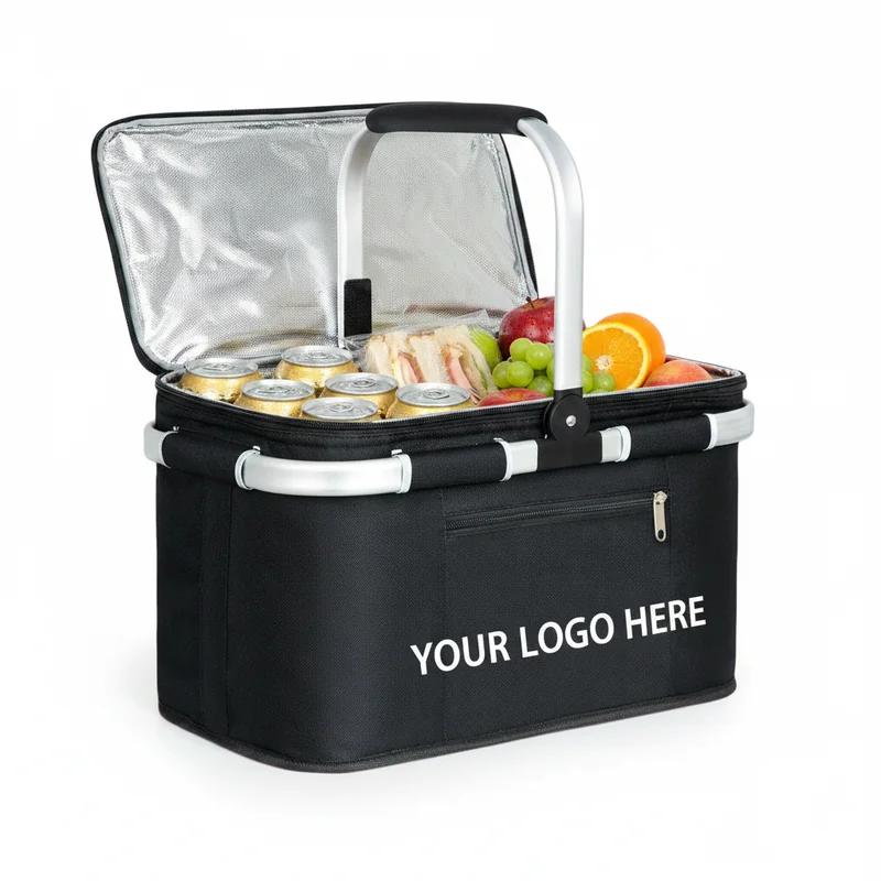 XL Folding Picnic Basket Cooler 35L thumb 2
