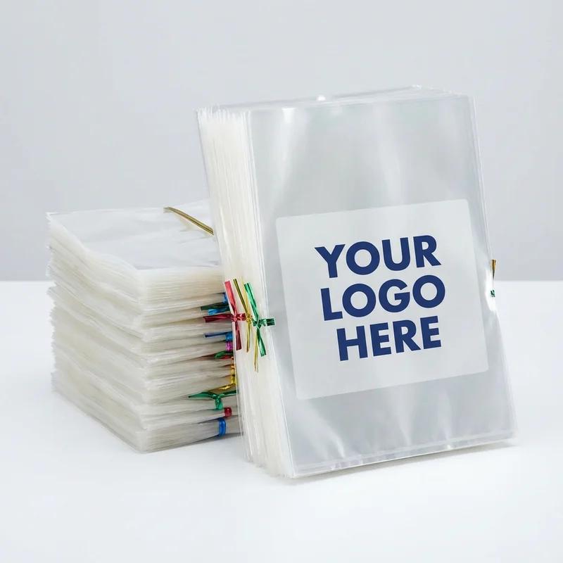 Clear Cellophane Bags 50-Pack