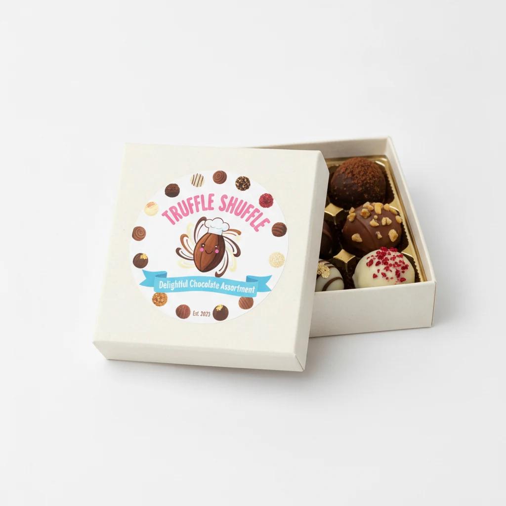 Custom Branded Chocolate Truffles πΊπΈ