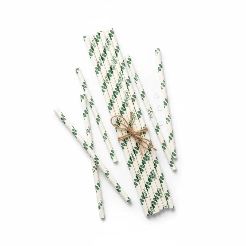 Paper Straws Custom Printed