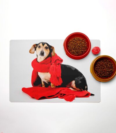 Custom Photo Pet Food Placemat Custom Photo Pet Food Placemat - undefined - Qstomize.com